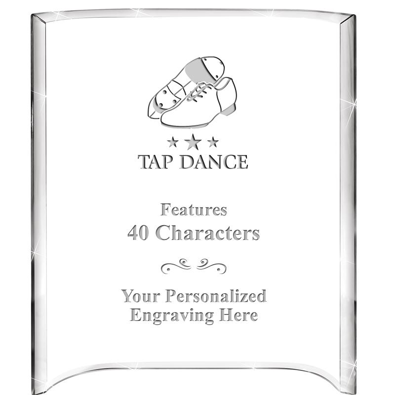 5"X 7" VERTICAL CURVA ACRYLIC