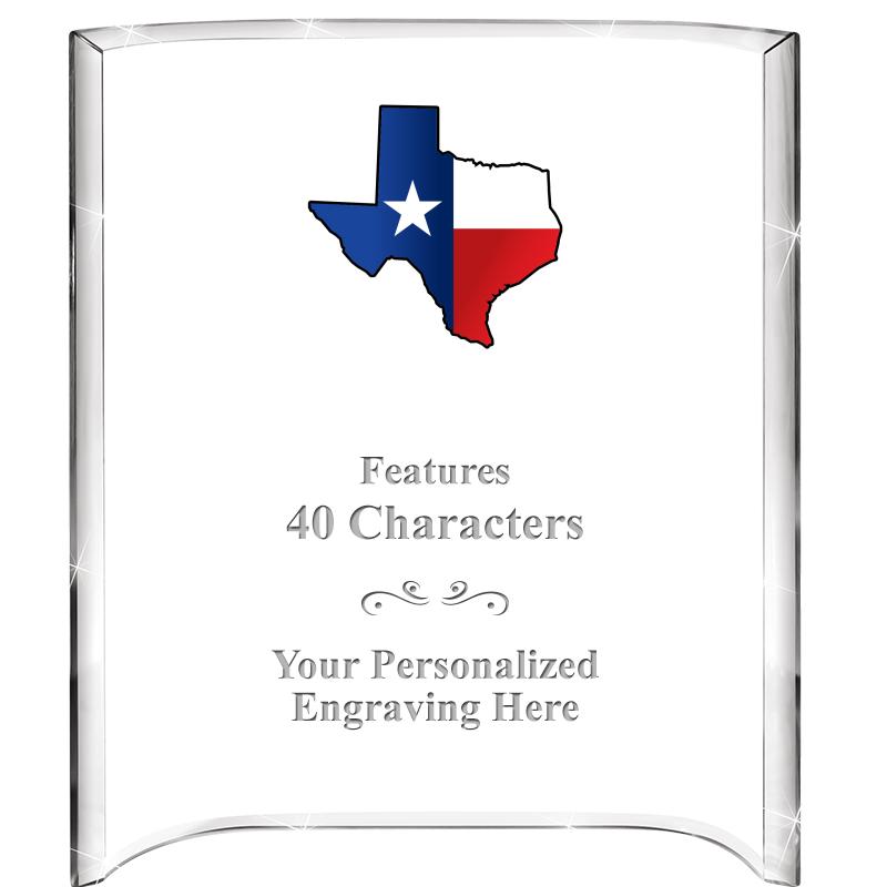 5"X 7" VERTICAL CURVA ACRYLIC