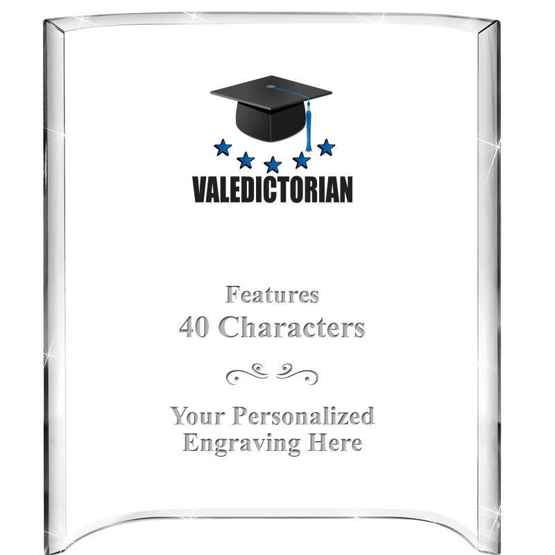 5"X 7" VERTICAL CURVA ACRYLIC