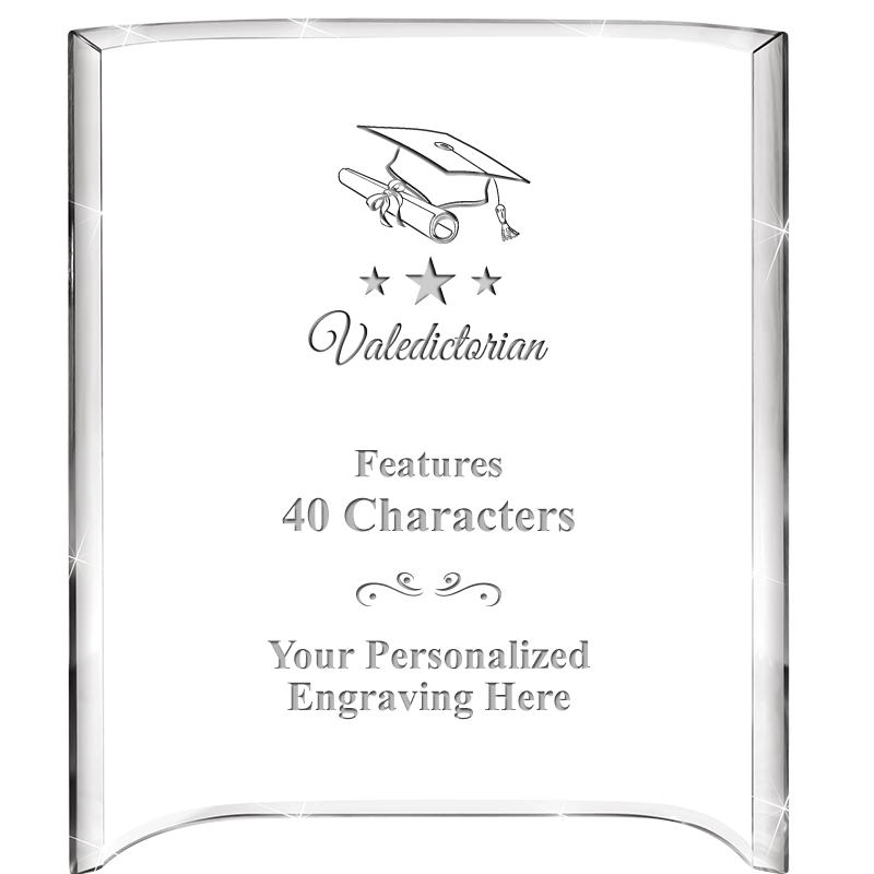 5"X 7" VERTICAL CURVA ACRYLIC