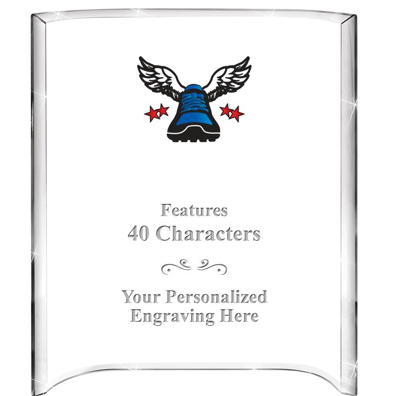 5"X 7" VERTICAL CURVA ACRYLIC