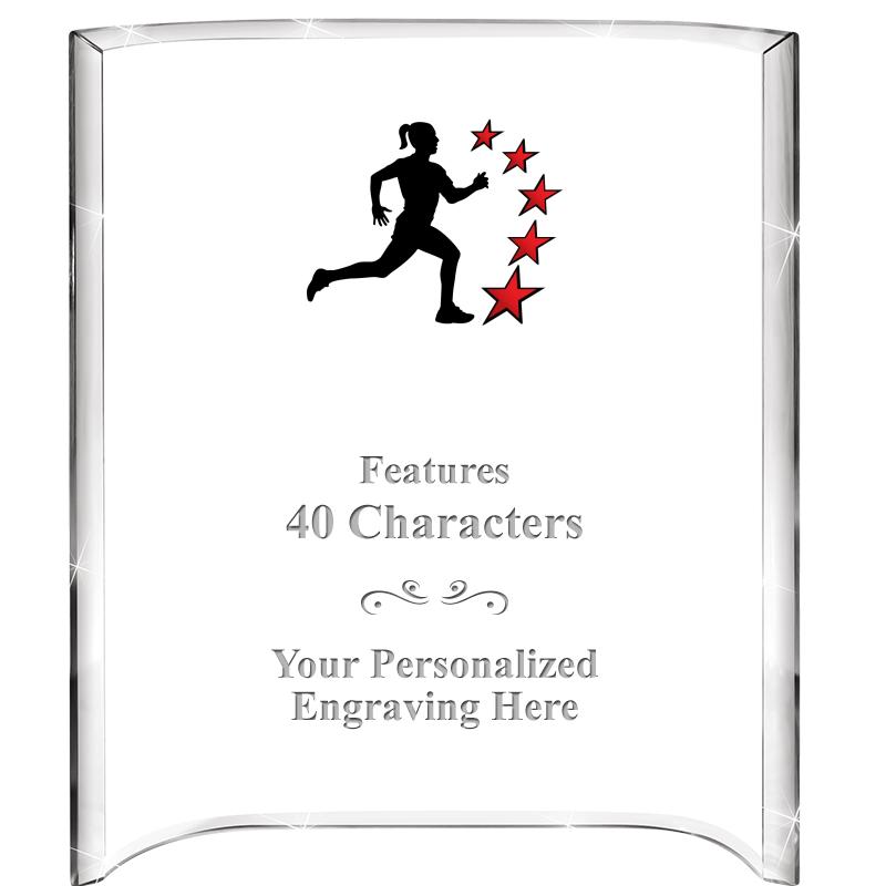 5"X 7" VERTICAL CURVA ACRYLIC