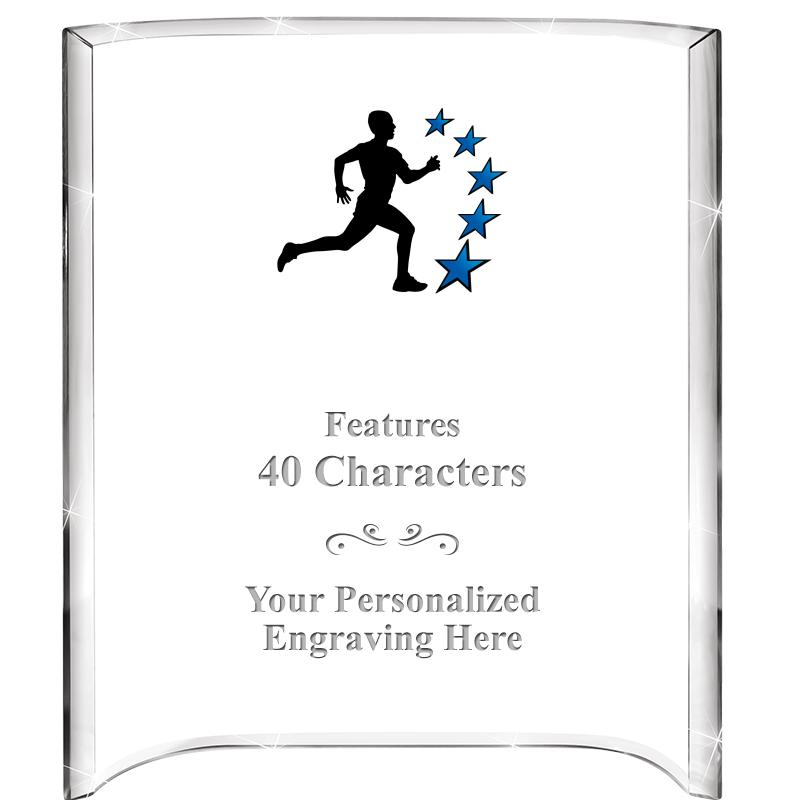 5"X 7" VERTICAL CURVA ACRYLIC