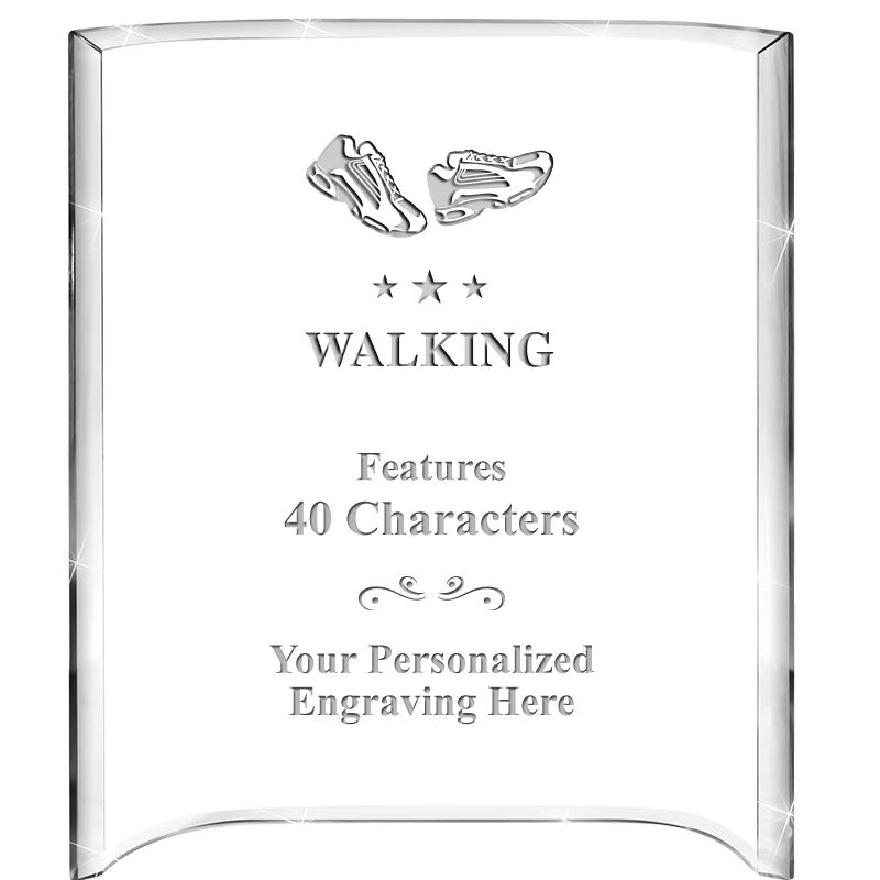 5"X 7" VERTICAL CURVA ACRYLIC