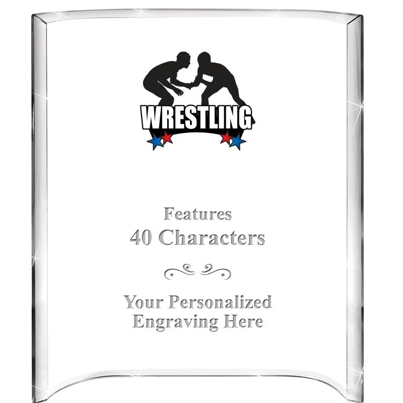 5"X 7" VERTICAL CURVA ACRYLIC