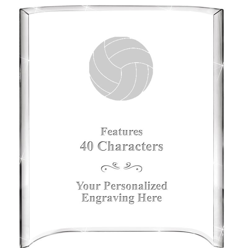 5"X 7" VERTICAL CURVA ACRYLIC