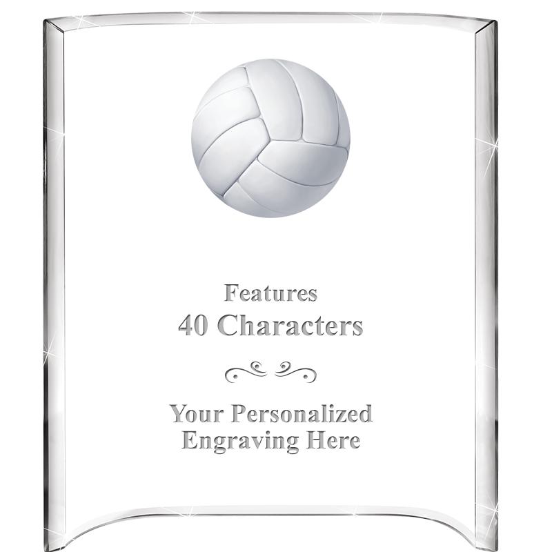 5"X 7" VERTICAL CURVA ACRYLIC