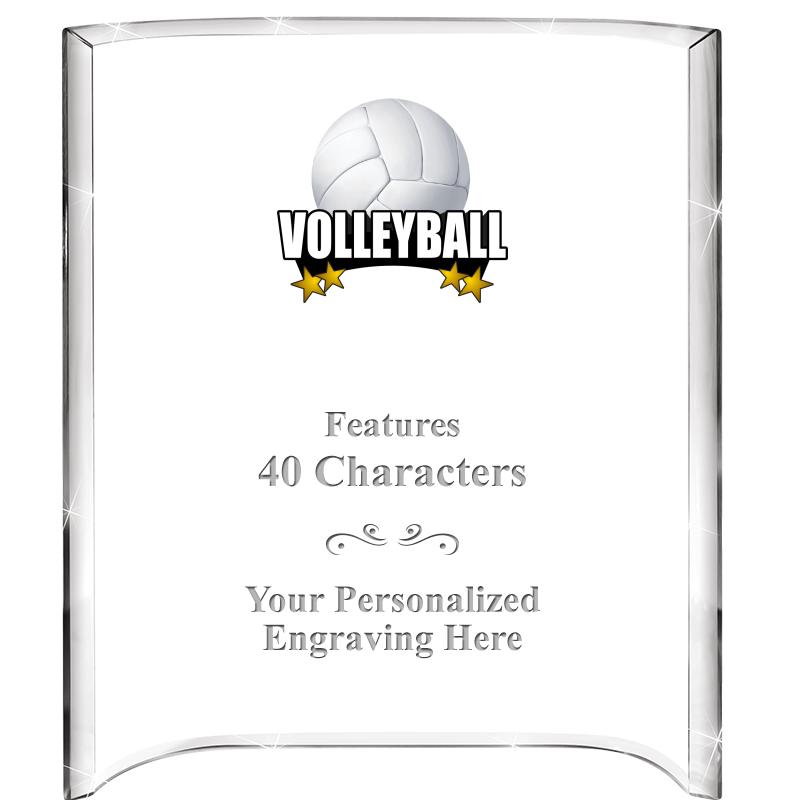 5"X 7" VERTICAL CURVA ACRYLIC