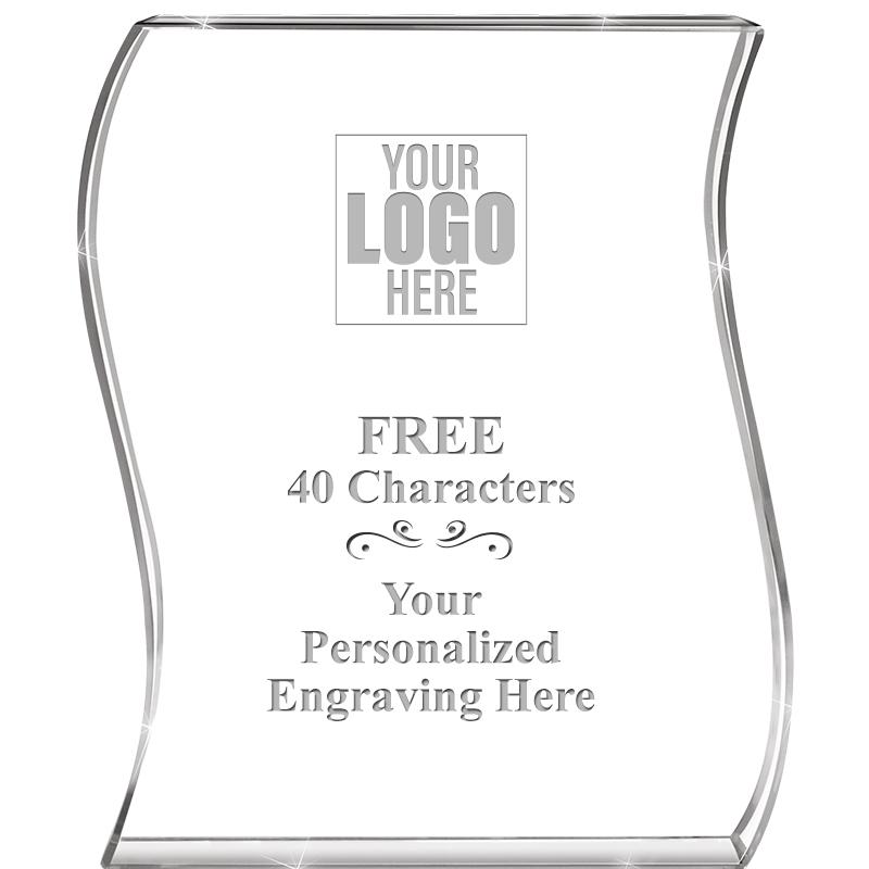 6-1/2" HANG TEN WAVE ACRYLIC