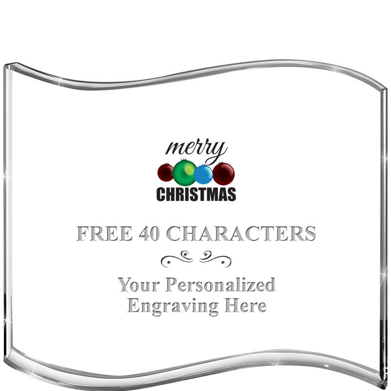 5" HANG TEN WAVE ACRYLIC HZTL