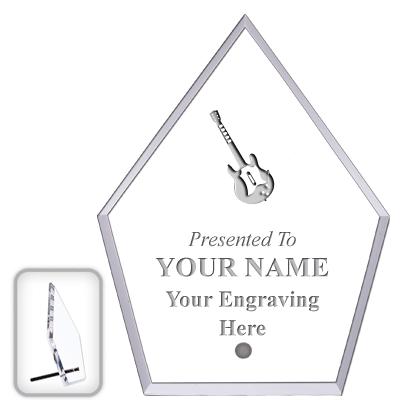 6" ECONOMY DIAMOND CLEAR ACRYL