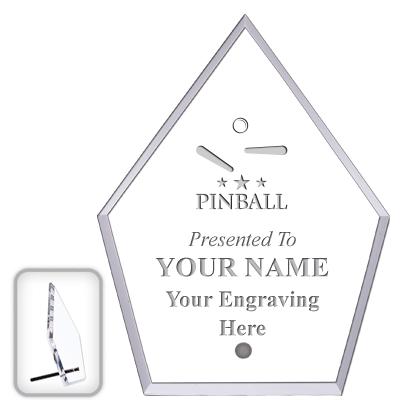 6" ECONOMY DIAMOND CLEAR ACRYL