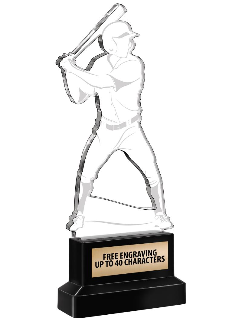 8.25" BASEBALL DYNAMIC ACRYLIC