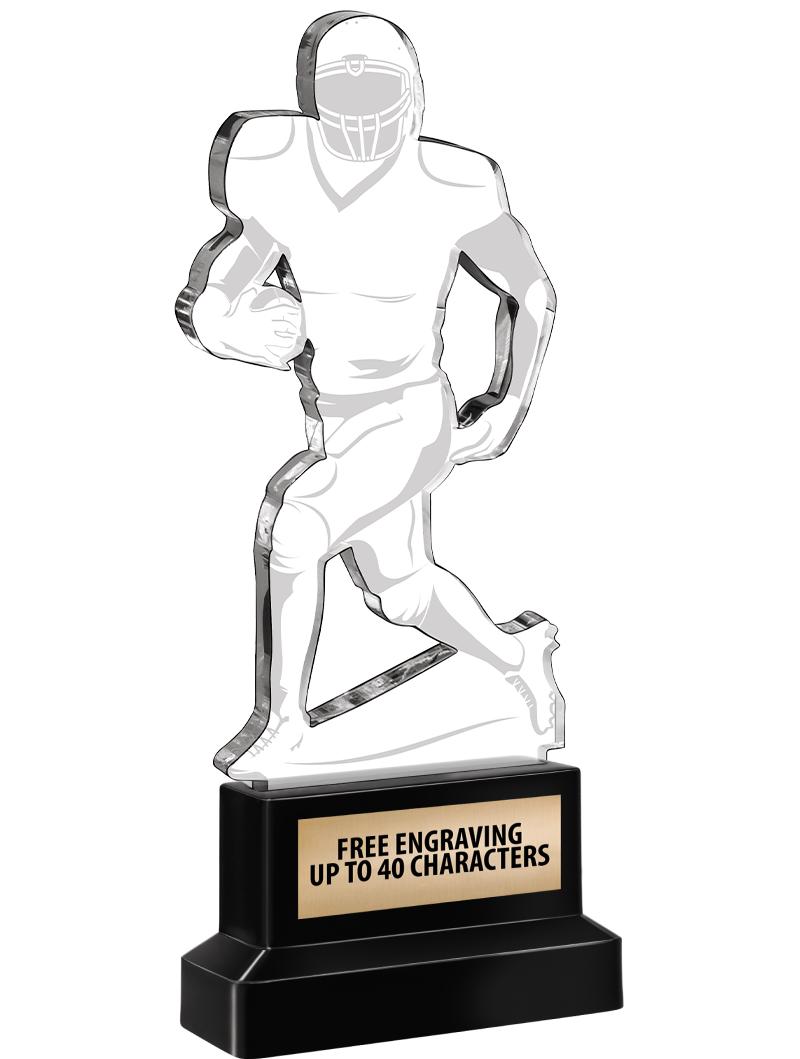 7.75" FOOTBALL DYNAMIC ACRYLIC