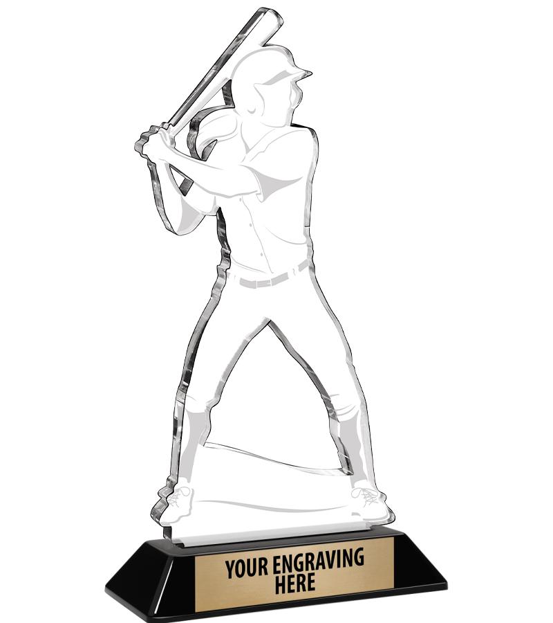 8.25" SOFTBALL DYNAMIC ACRYLIC