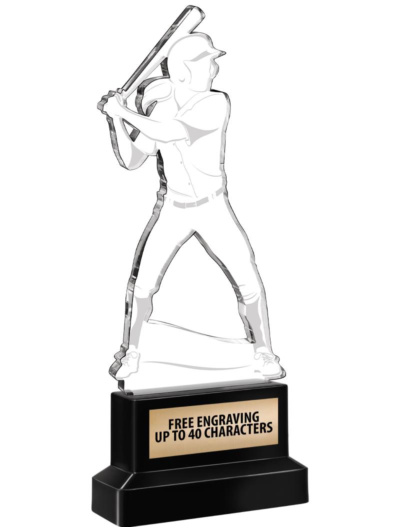 8.25" SOFTBALL DYNAMIC ACRYLIC