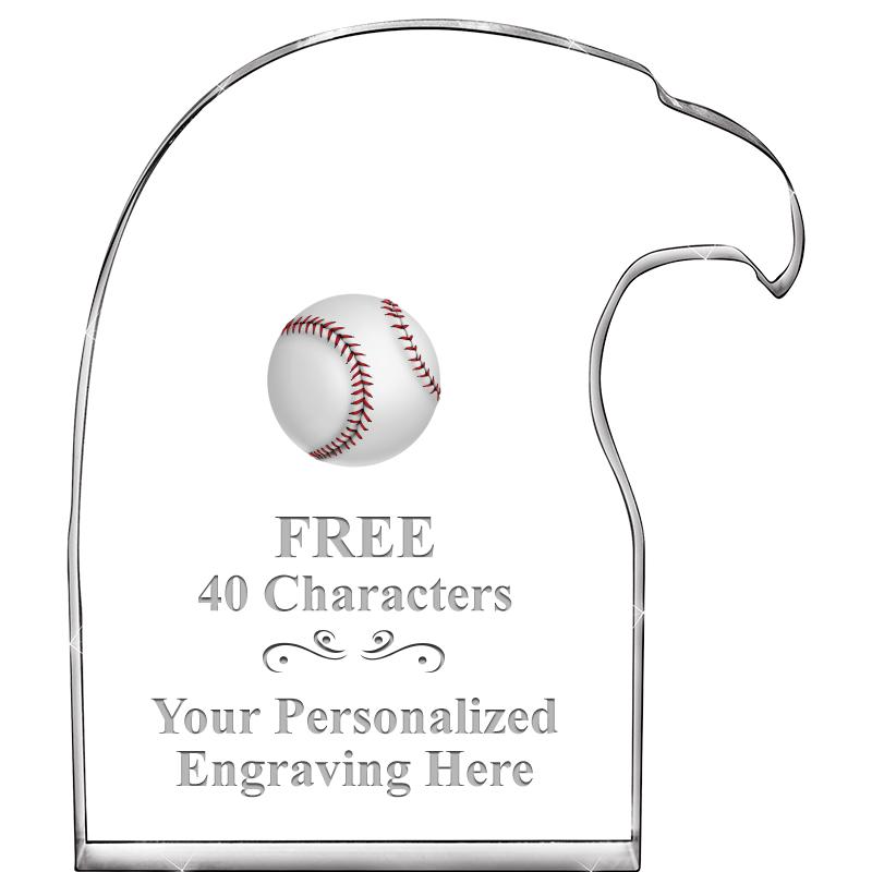 6" EAGLE HEAD ACRYLIC