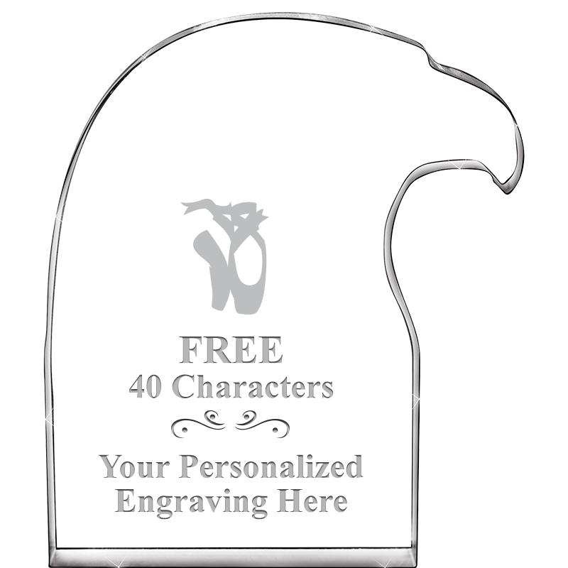 6" EAGLE HEAD ACRYLIC