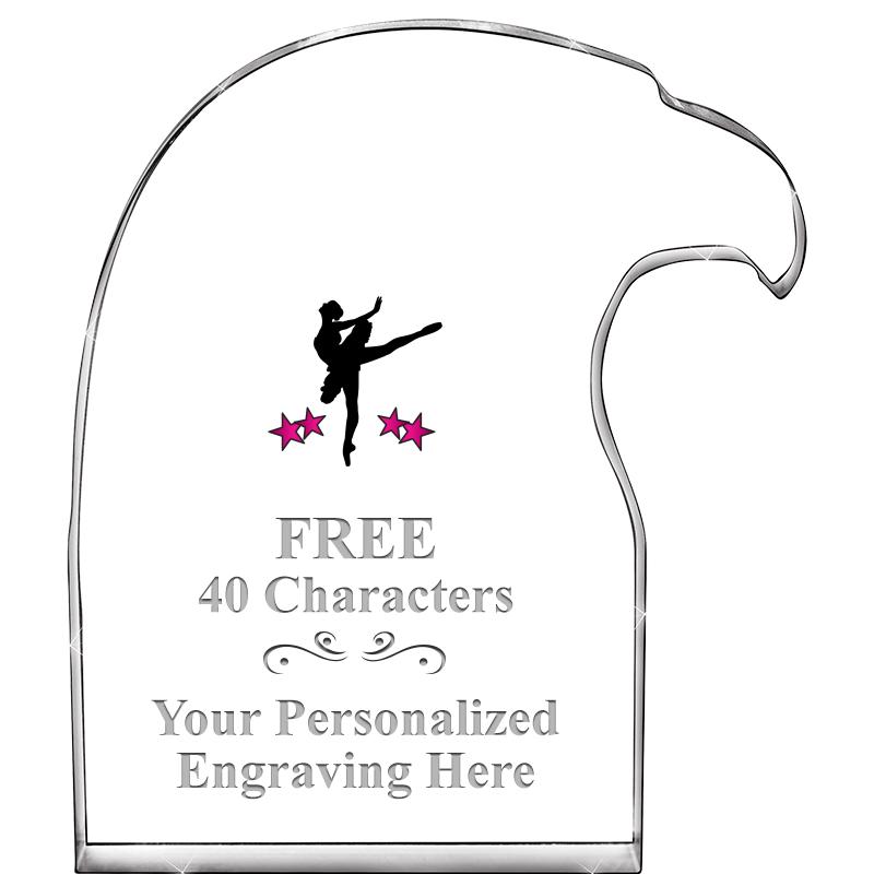 6" EAGLE HEAD ACRYLIC