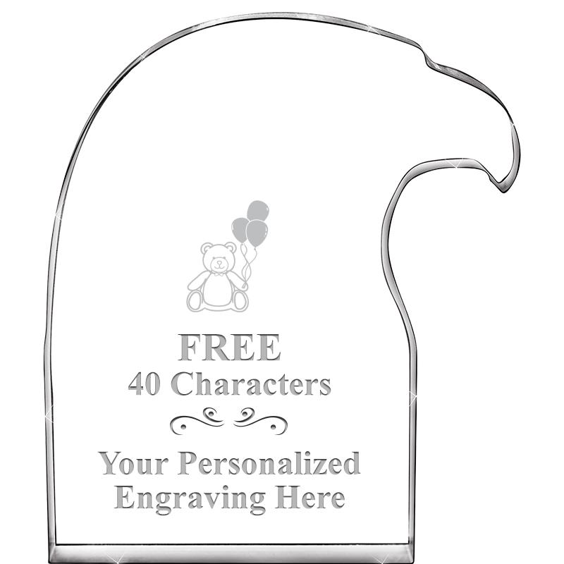 6" EAGLE HEAD ACRYLIC