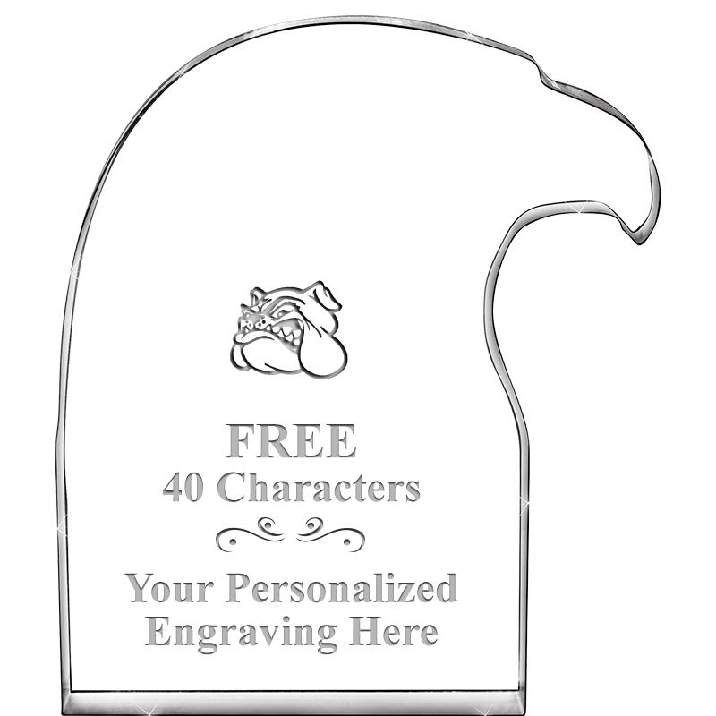 6" EAGLE HEAD ACRYLIC