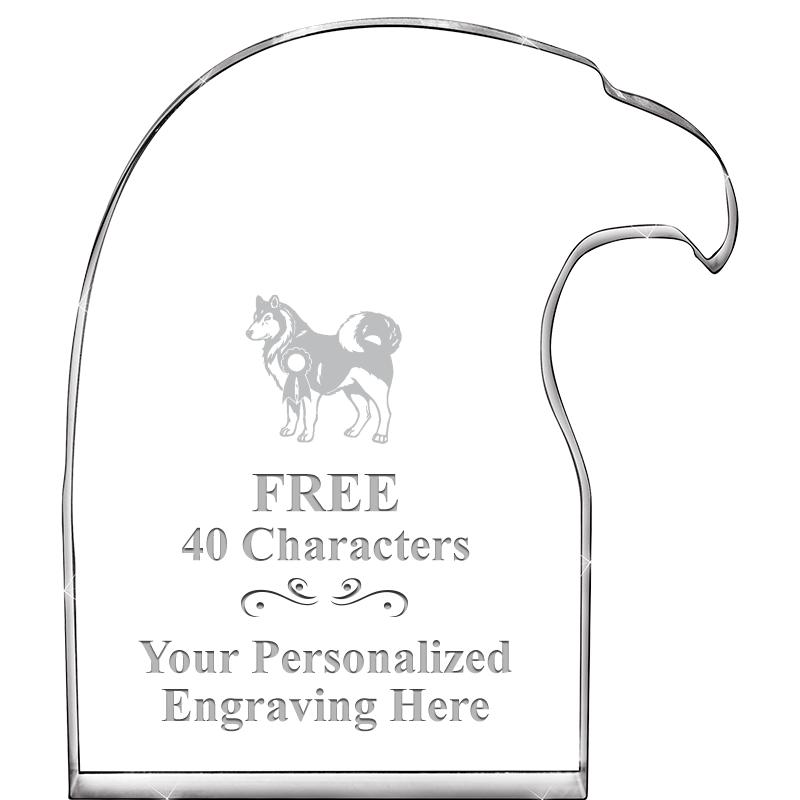 6" EAGLE HEAD ACRYLIC