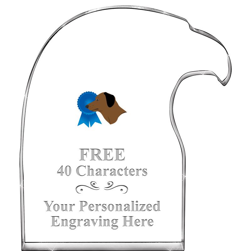 6" EAGLE HEAD ACRYLIC