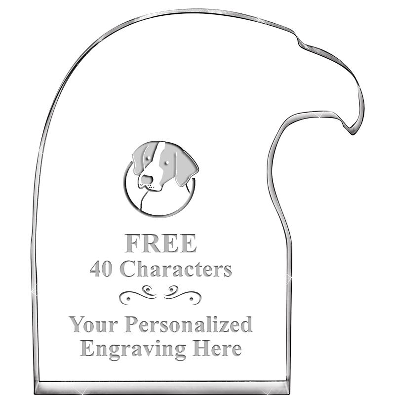 6" EAGLE HEAD ACRYLIC