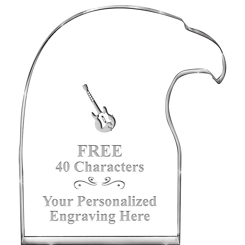 6" EAGLE HEAD ACRYLIC