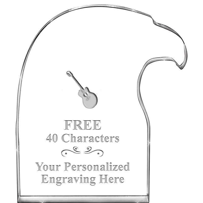 6" EAGLE HEAD ACRYLIC