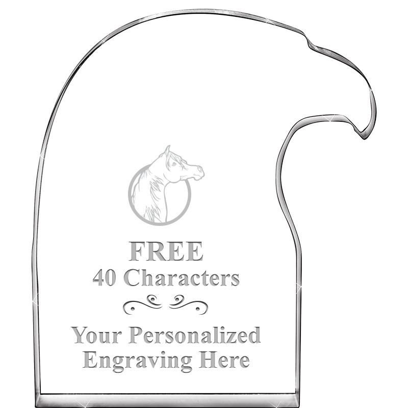 6" EAGLE HEAD ACRYLIC