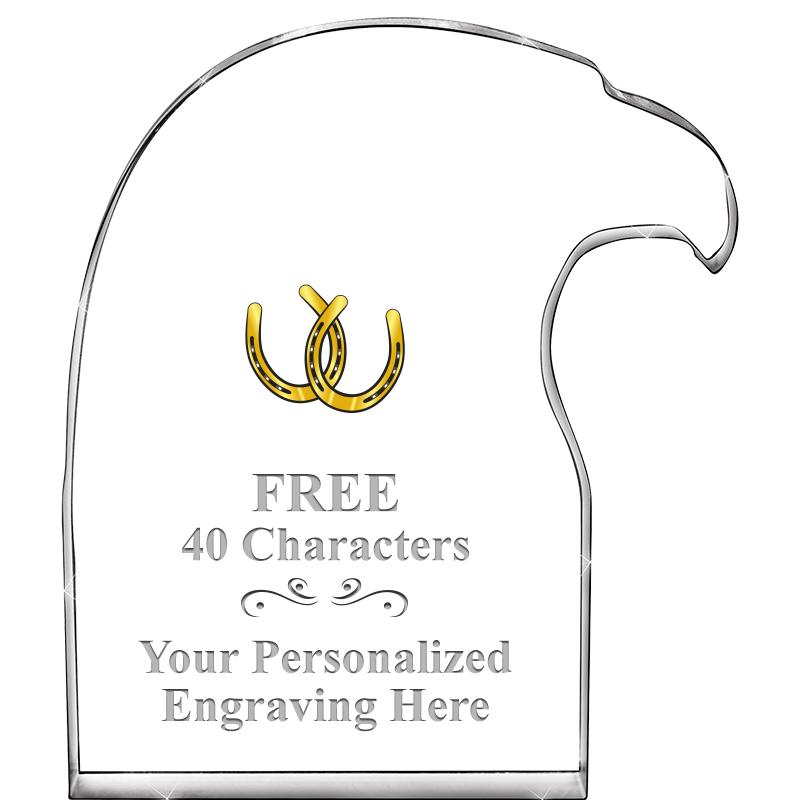 6" EAGLE HEAD ACRYLIC