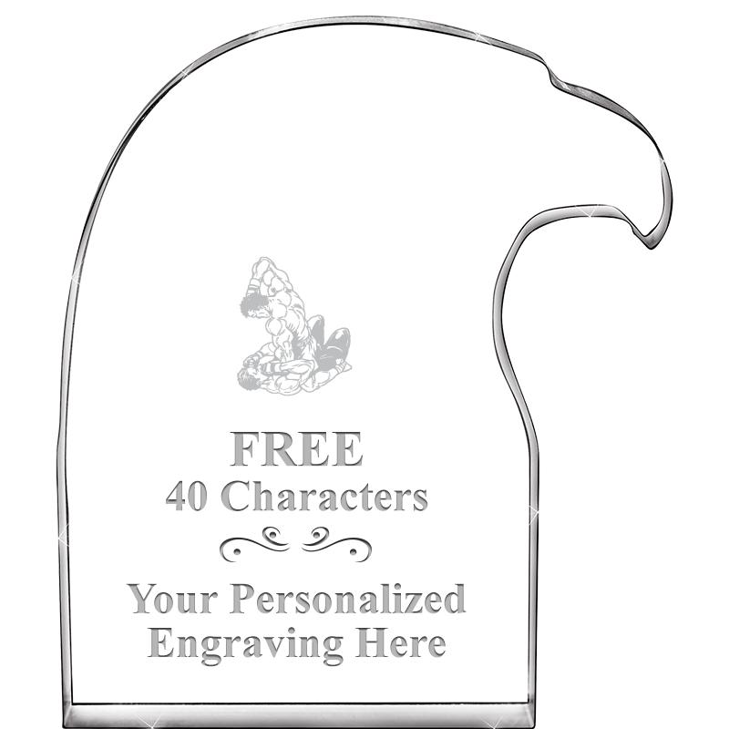 6" EAGLE HEAD ACRYLIC