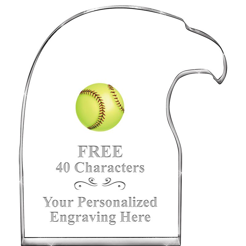 6" EAGLE HEAD ACRYLIC