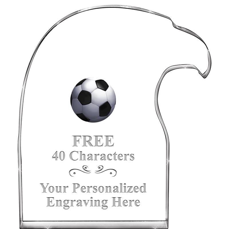 6" EAGLE HEAD ACRYLIC