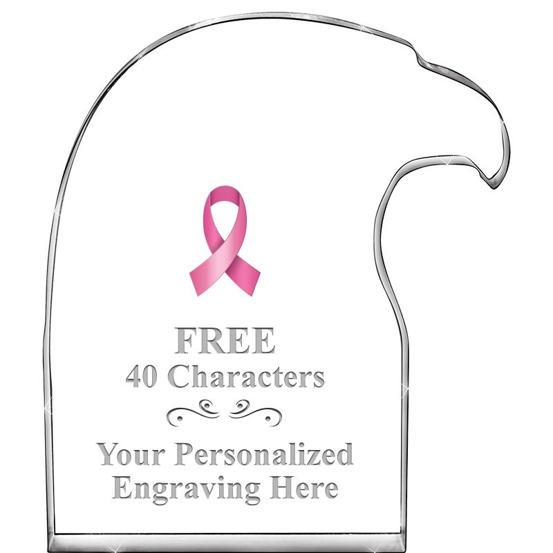 6" EAGLE HEAD ACRYLIC