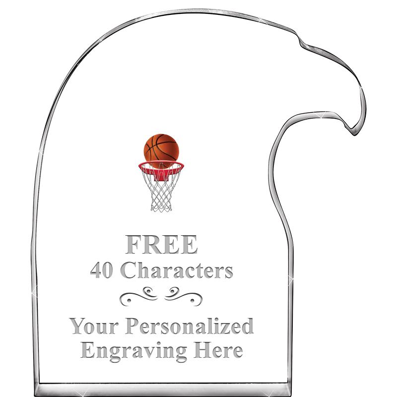 6" EAGLE HEAD ACRYLIC