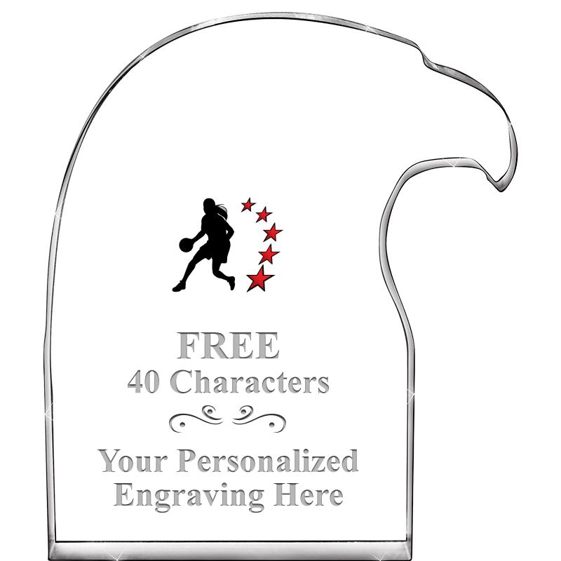 6" EAGLE HEAD ACRYLIC