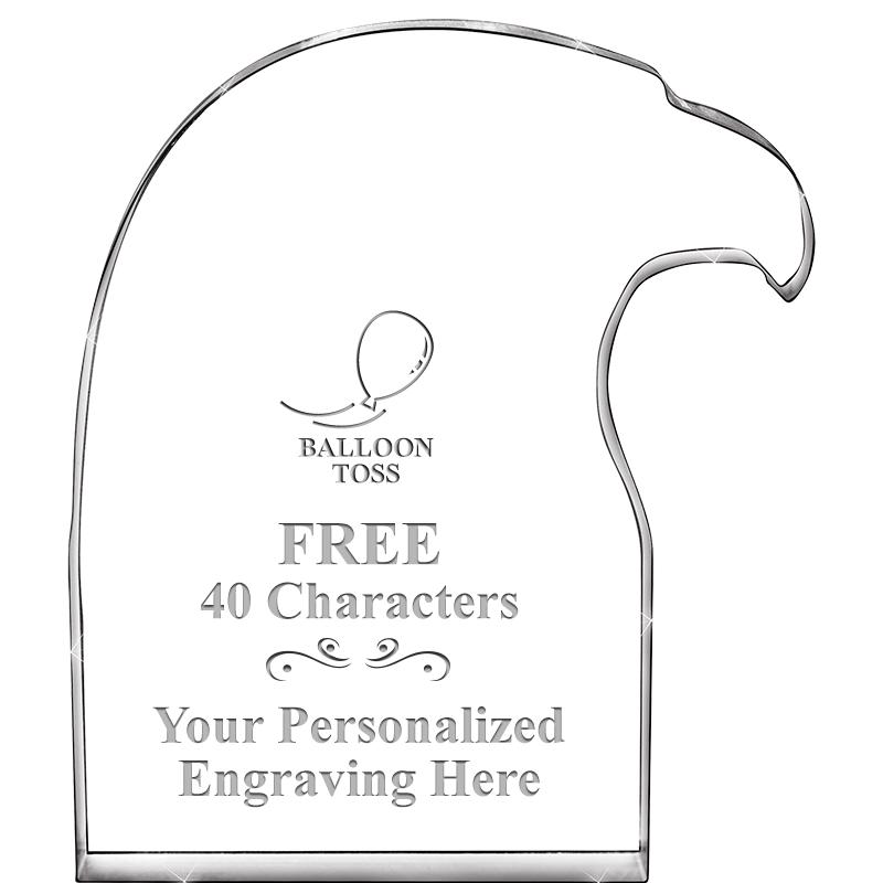 6" EAGLE HEAD ACRYLIC