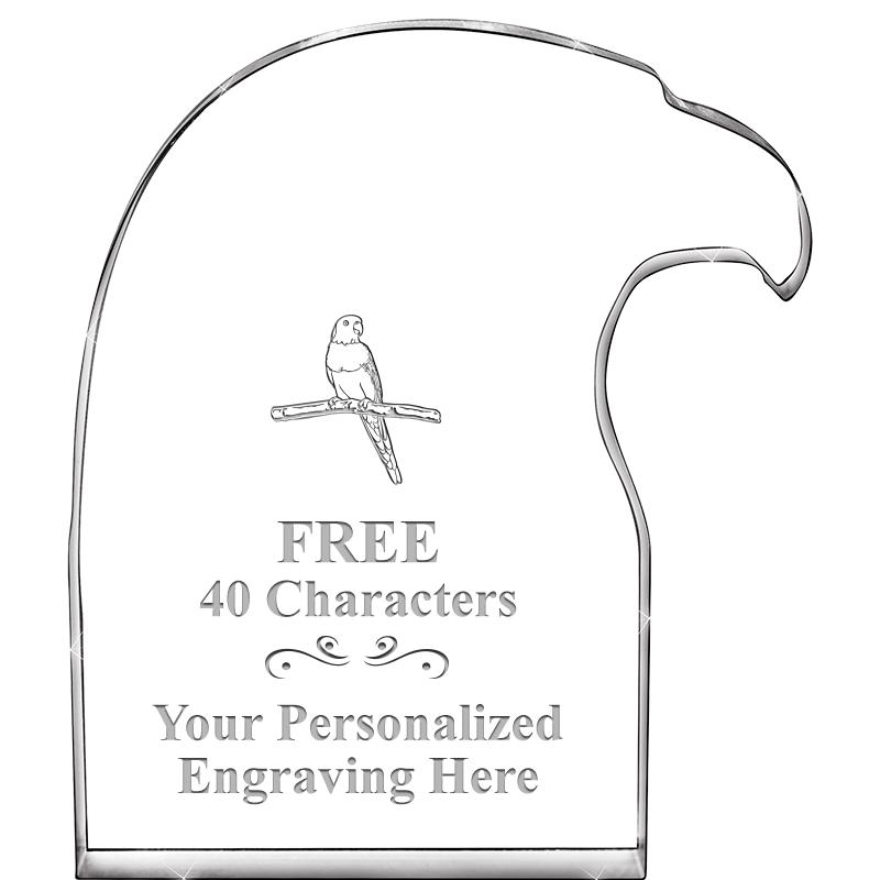 6" EAGLE HEAD ACRYLIC