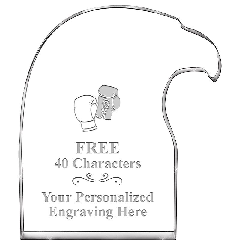 6" EAGLE HEAD ACRYLIC