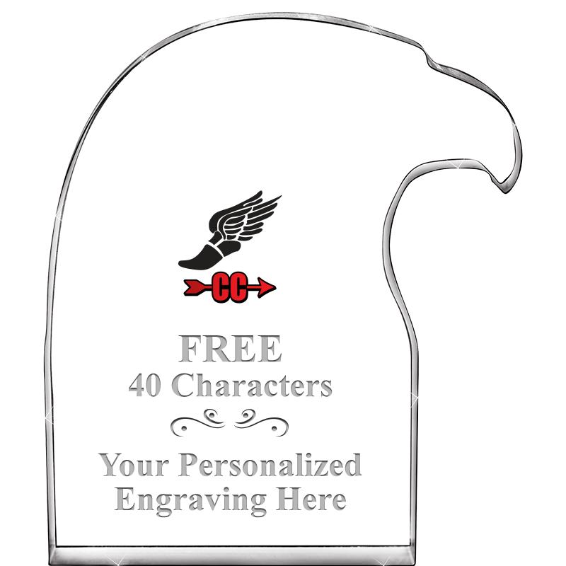 6" EAGLE HEAD ACRYLIC