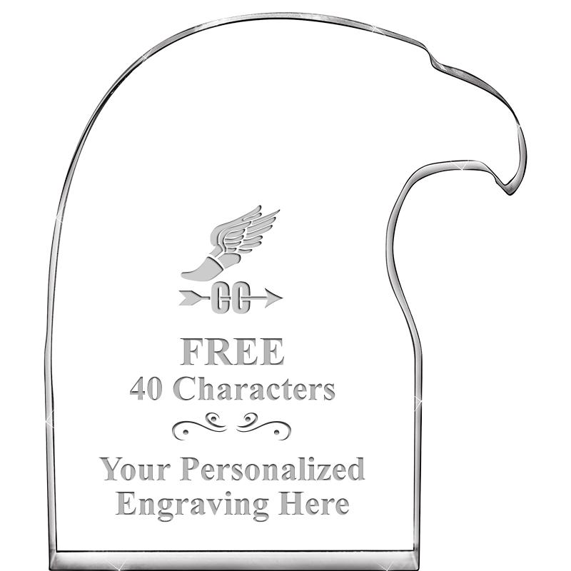 6" EAGLE HEAD ACRYLIC