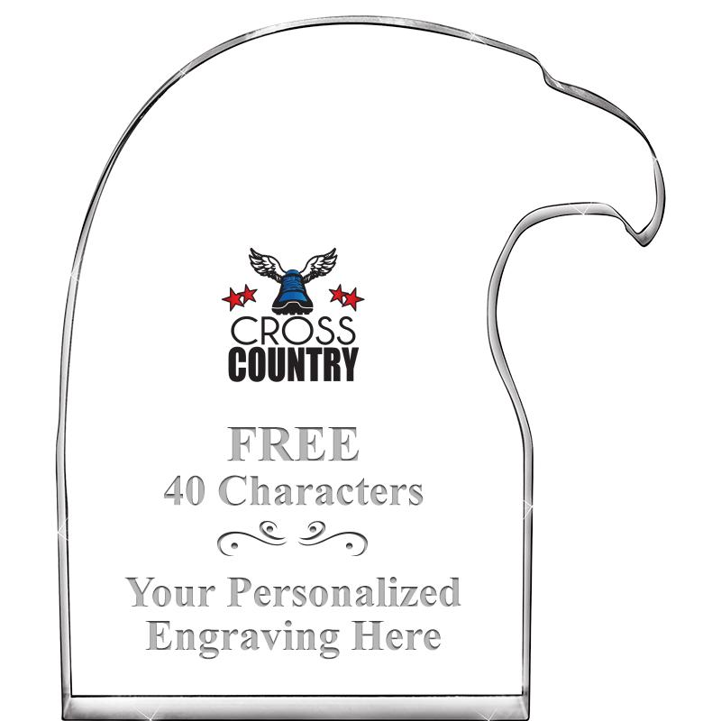 6" EAGLE HEAD ACRYLIC