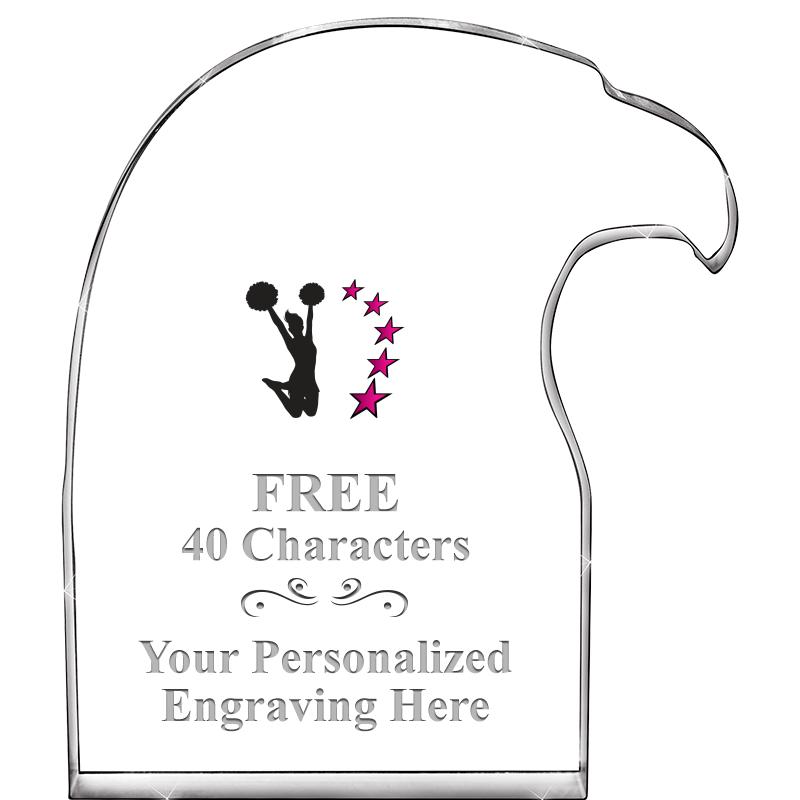 6" EAGLE HEAD ACRYLIC