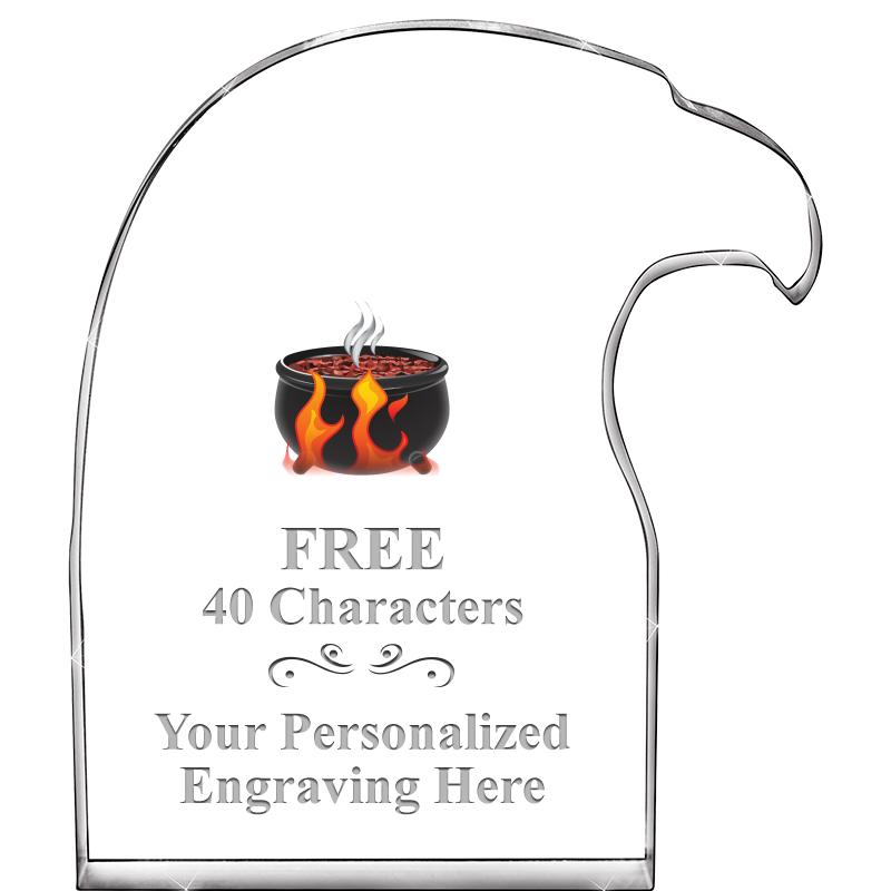 6" EAGLE HEAD ACRYLIC