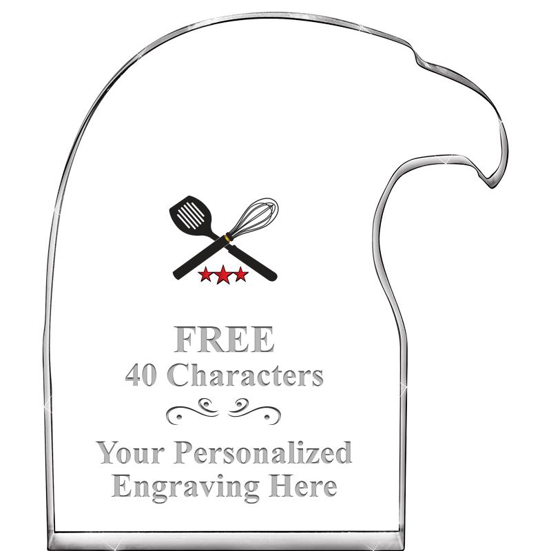 6" EAGLE HEAD ACRYLIC