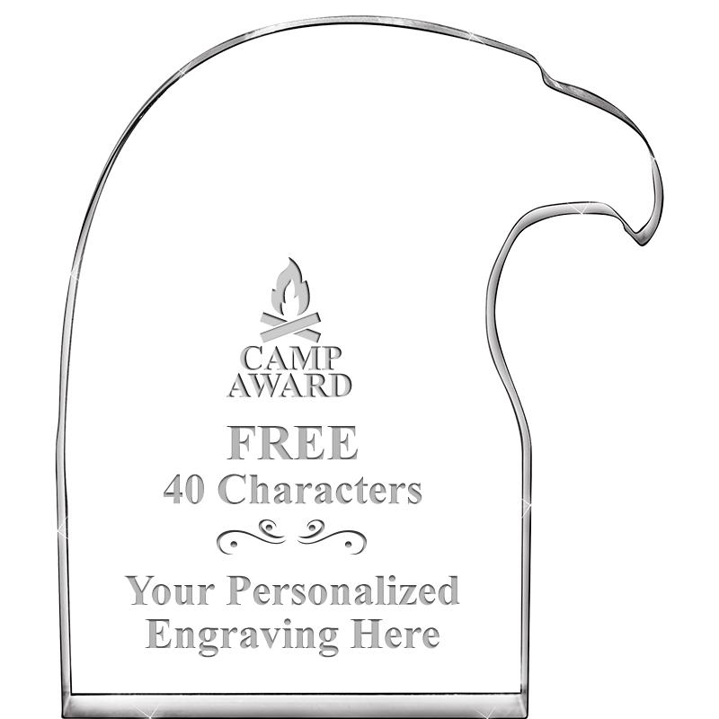 6" EAGLE HEAD ACRYLIC