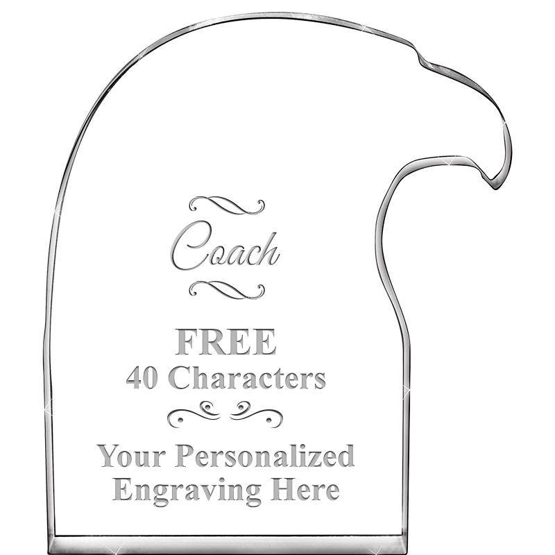 6" EAGLE HEAD ACRYLIC