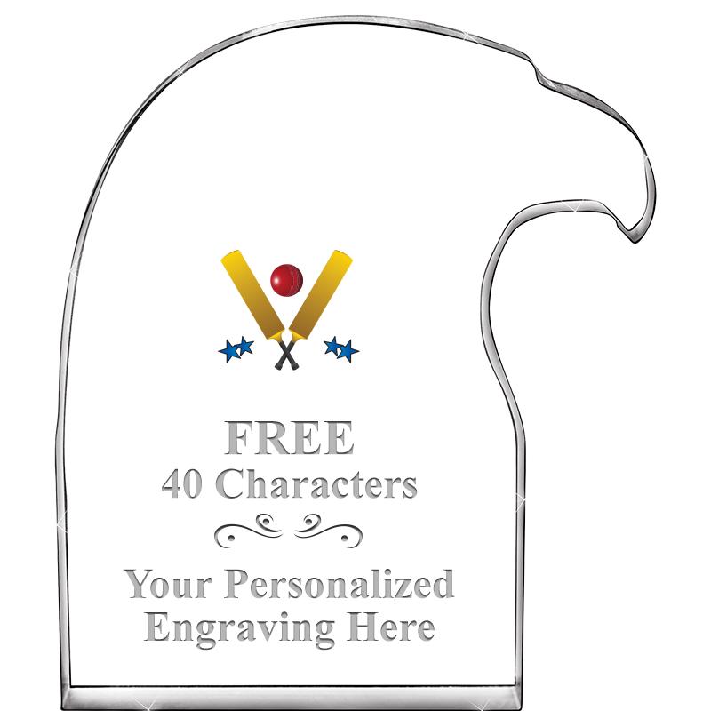 6" EAGLE HEAD ACRYLIC